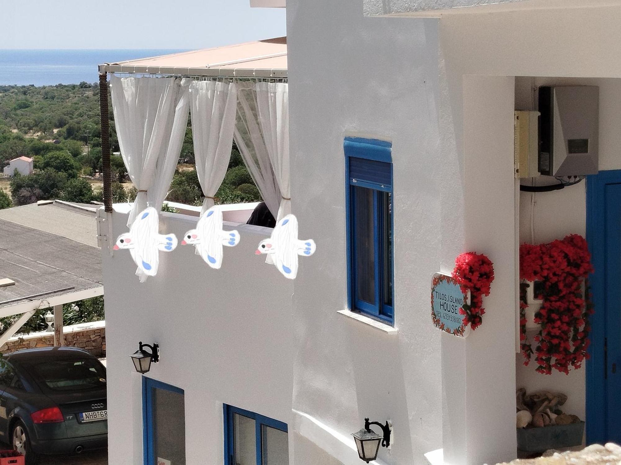 Tilos Island House Megálon Choríon Dış mekan fotoğraf